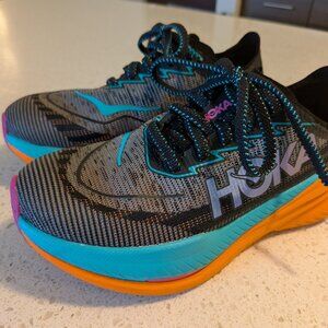 Hoka Mach X 2 | Women's Size 5 | Black/Electric Aqua
